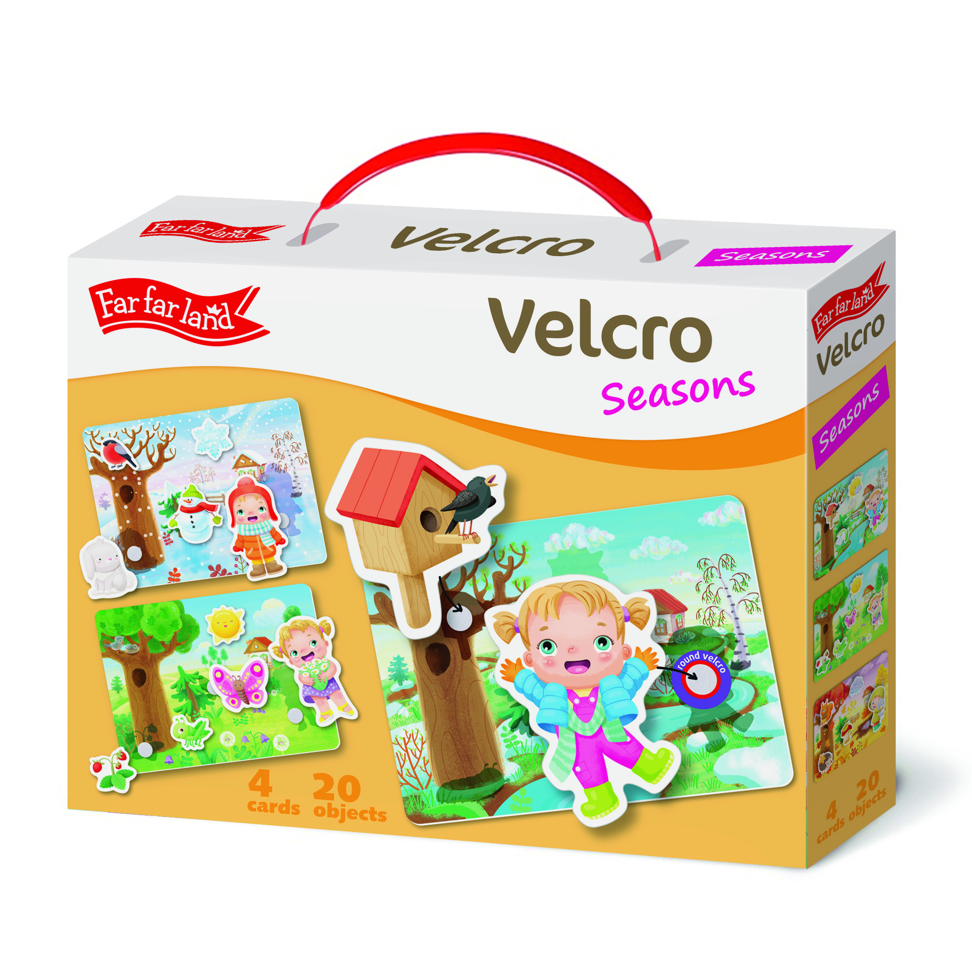 Velcro игра на липучке - Времена года - Toy Land - оптовый магазин детских  товаров